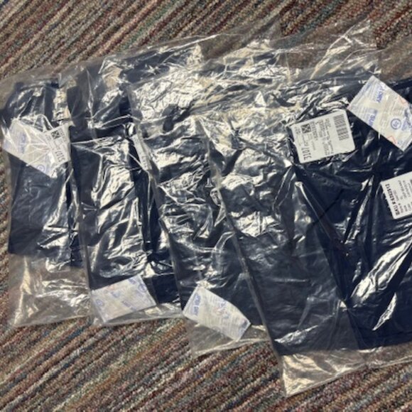 Lands End Mens Essential Pajama Shorts Size XL Deep Sea Navy Bundle 4 pairs - Picture 3 of 4